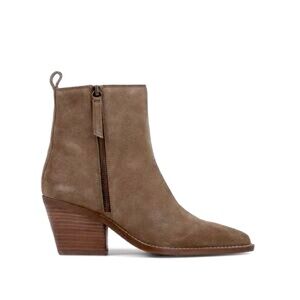 HOUSE OF HARLOW 1960 Chocolate Brown Suede Western Booties NWT